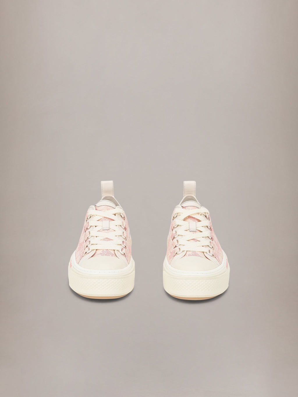 AMIRI MA QUAD CANVAS COURT LOW GARDEN ROSE — vista 3