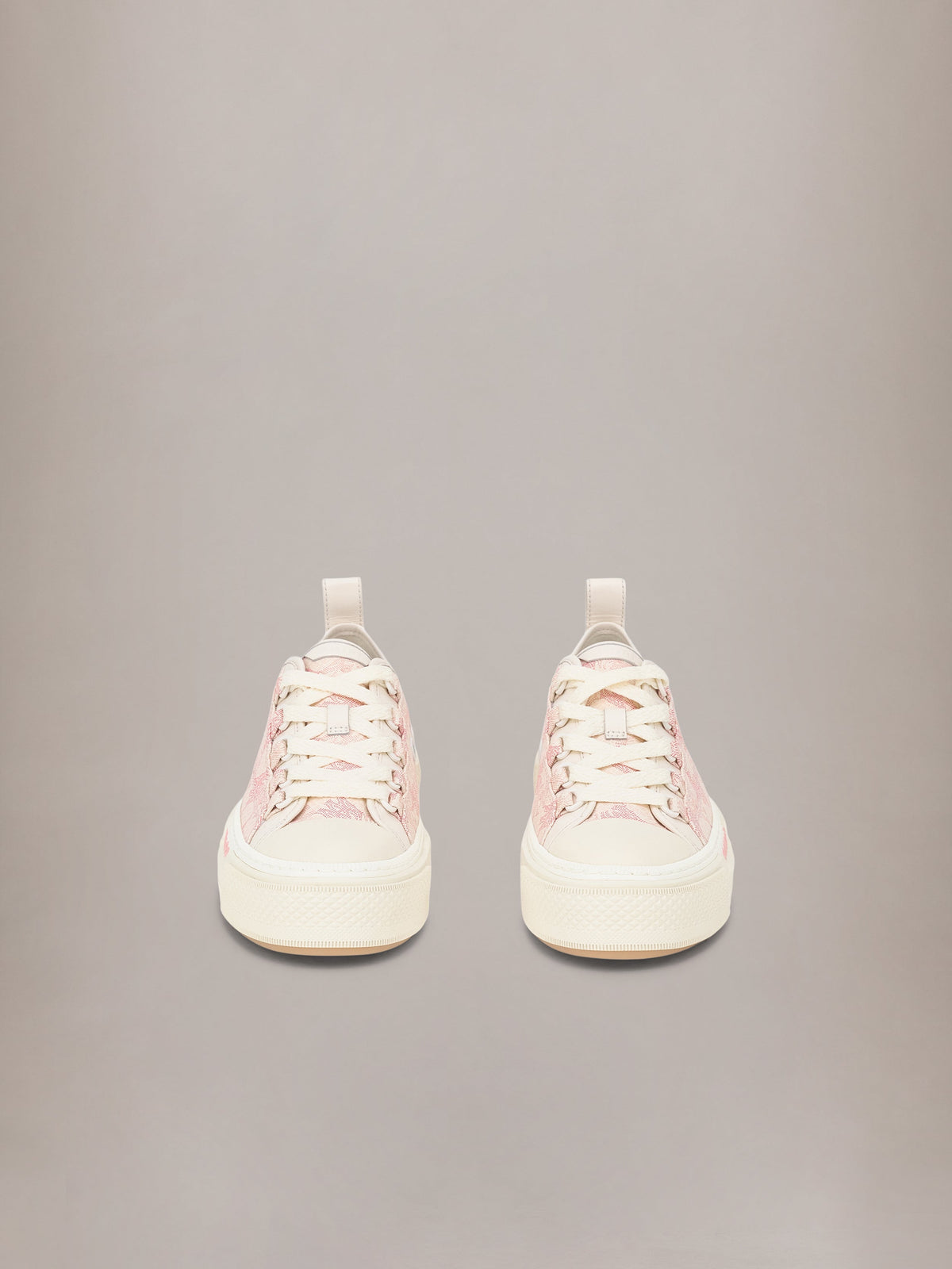 AMIRI MA QUAD CANVAS COURT LOW GARDEN ROSE — vista 3