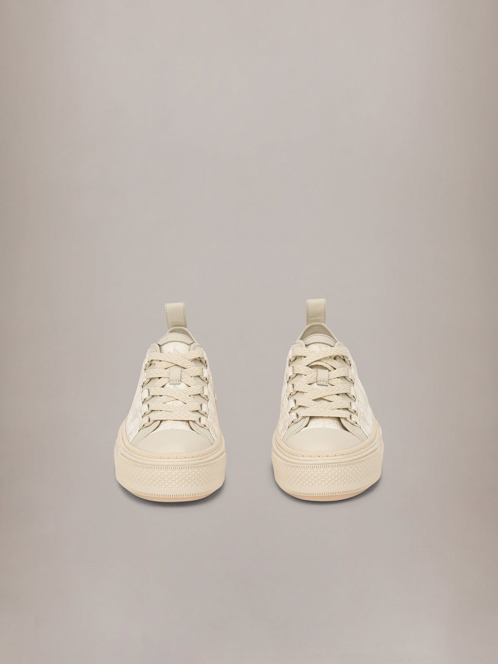 AMIRI MA QUAD CANVAS COURT LOW ALABASTER — vista 3