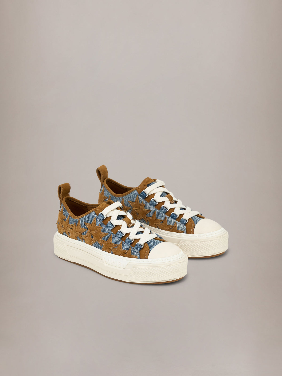 AMIRI DENIM STARS COURT LOW YELLOW — vista 2
