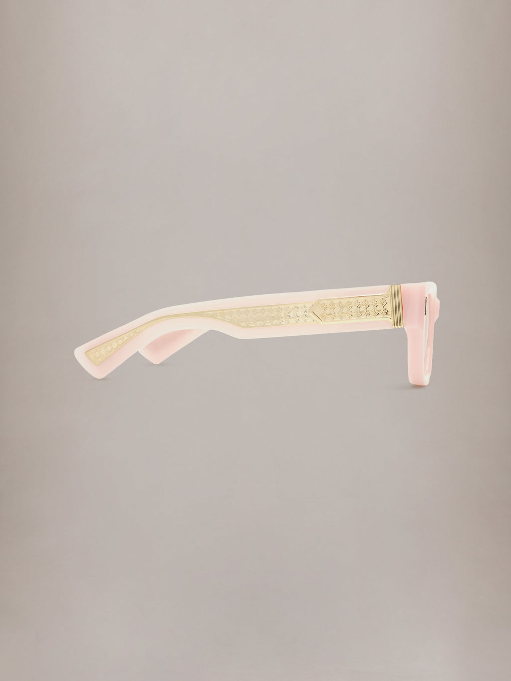 AMIRI VENICE EXPOSED SUNGLASSES DUSTY PEACH — vista 3