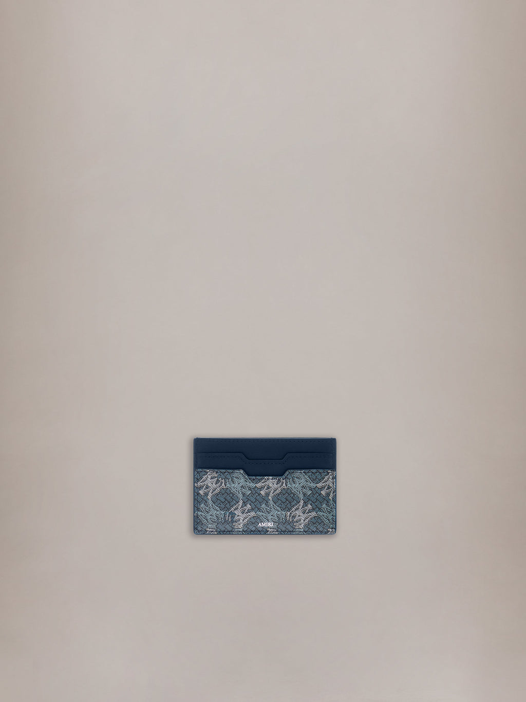 AMIRI MA QUAD CANVAS CARD HOLDER BLUE — vista 2