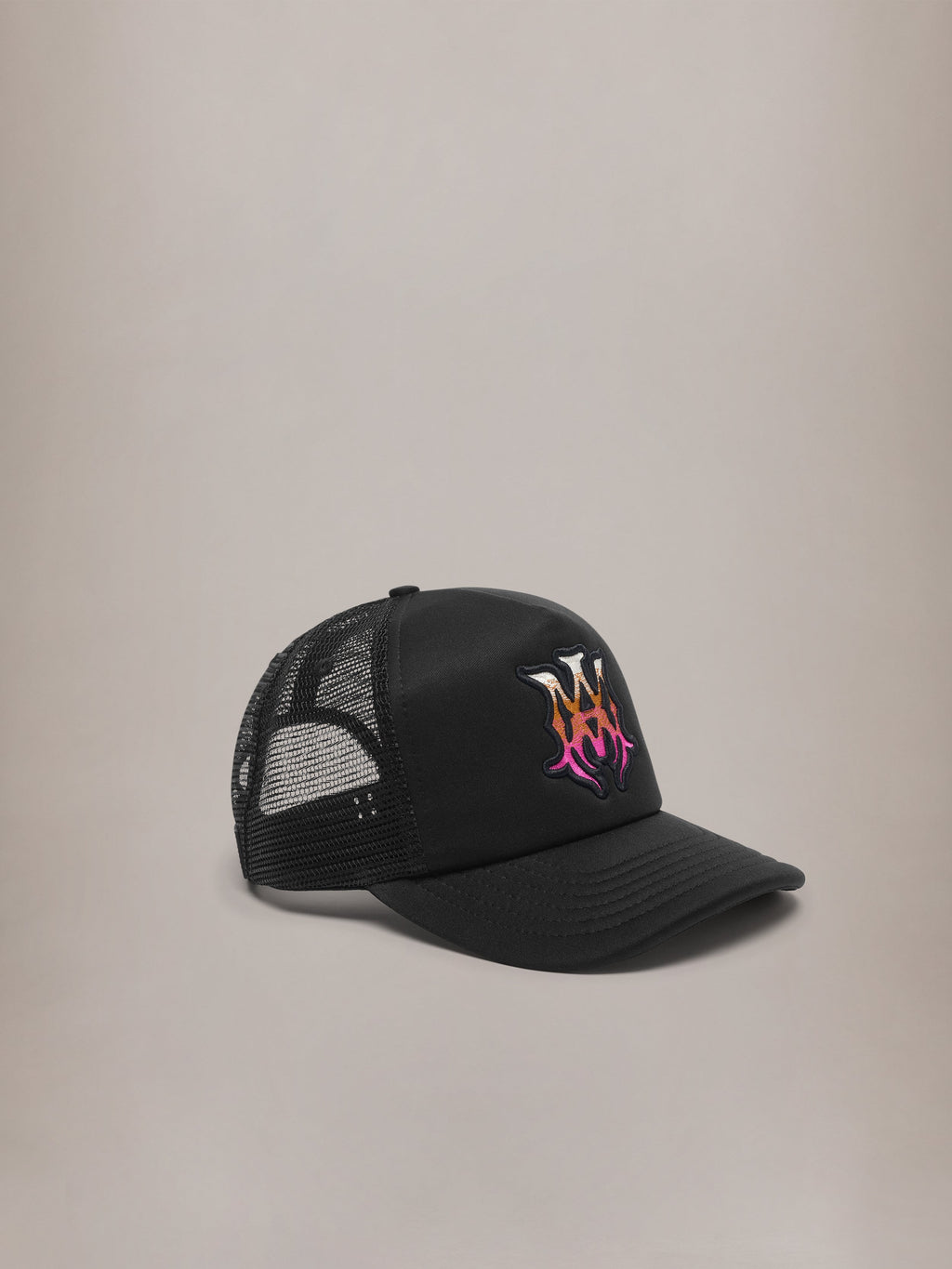 AMIRI MA SURF FOAM TRUCKER HAT BLACK — vista 2