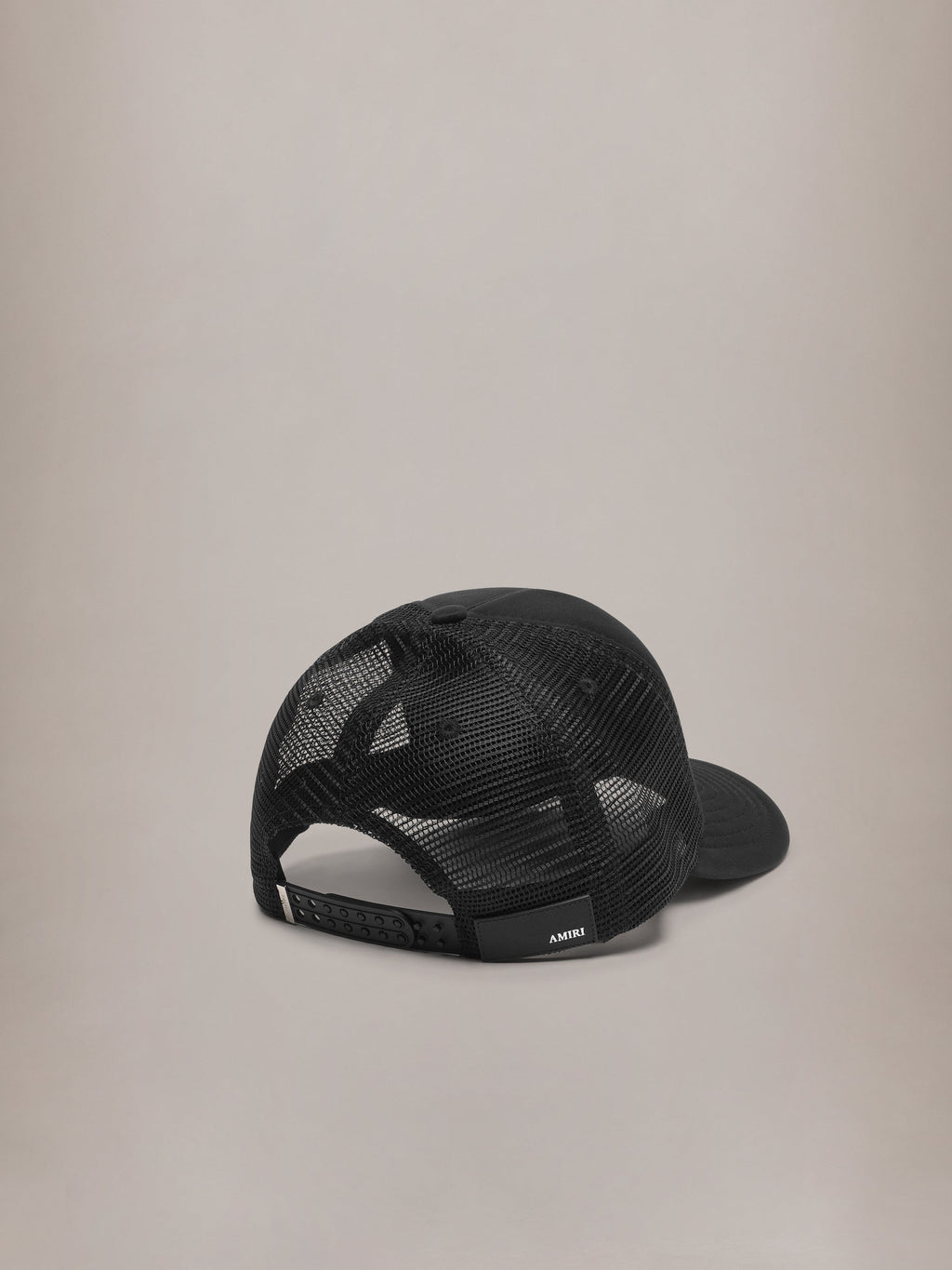 AMIRI MA SURF FOAM TRUCKER HAT BLACK — vista 3