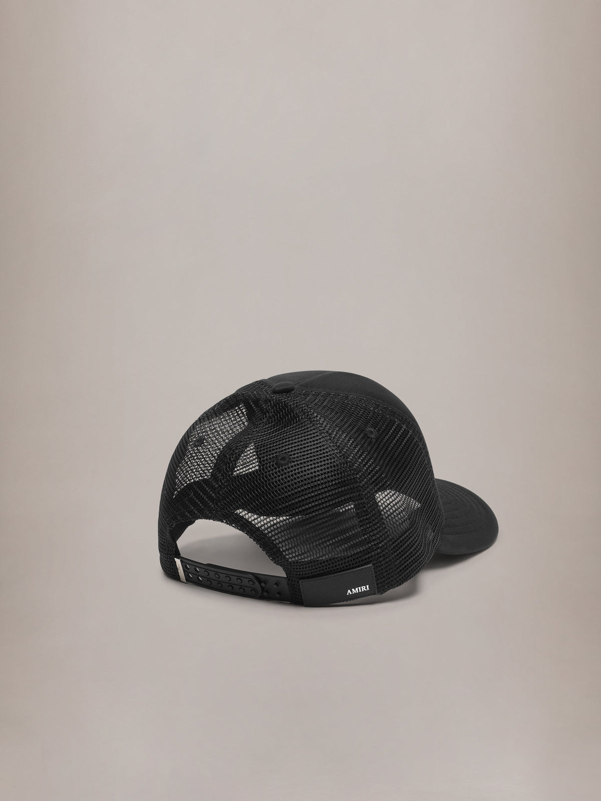 AMIRI MA SURF FOAM TRUCKER HAT BLACK — vista 3