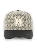 AMIRI MA QUAD JACQUARD HAT GREY