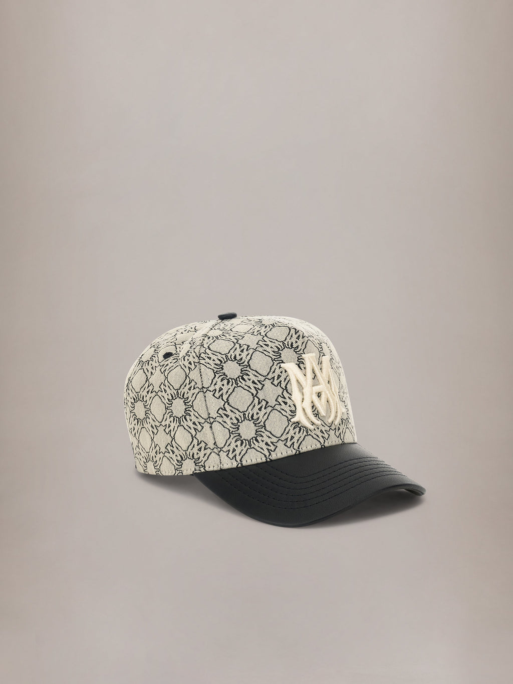 AMIRI MA QUAD JACQUARD HAT GREY — vista 2