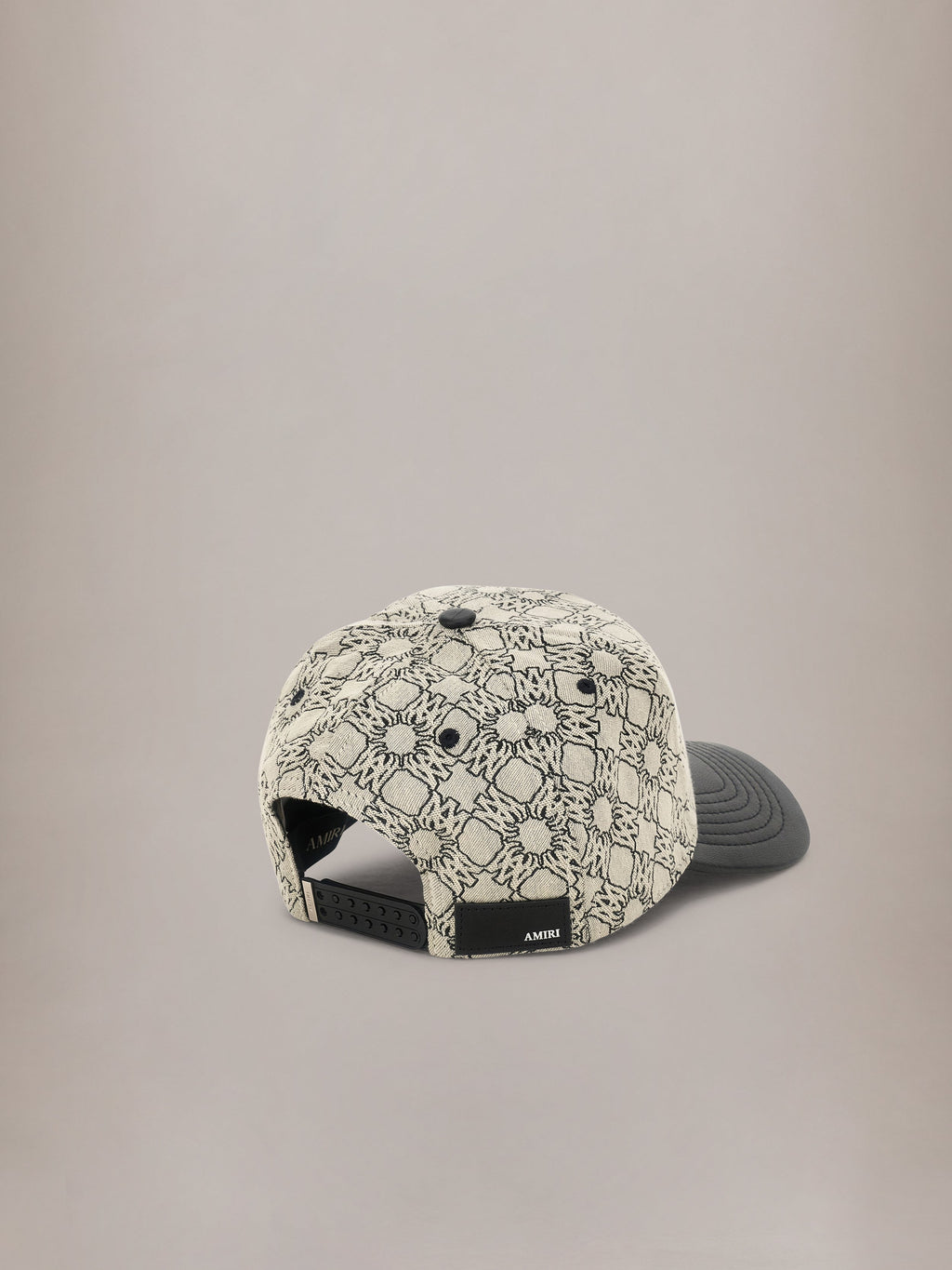 AMIRI MA QUAD JACQUARD HAT GREY — vista 3