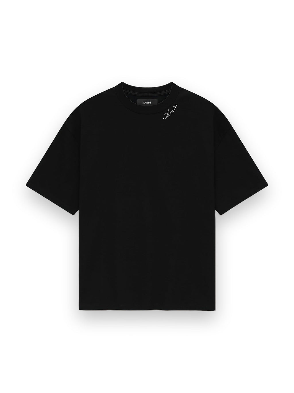 AMIRI SCRIPT TEE BLACK