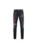 AMIRI SOUTH CALI SKINNY JEAN DARK GREY