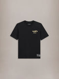 AMIRI SPORTY LIGHTWEIGHT JERSEY TEE BLACK