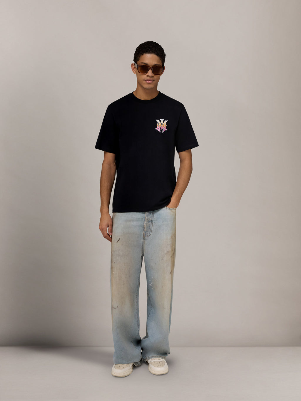 AMIRI MA TEE BLACK — vista 2