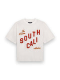 AMIRI SOUTH CALI BOX TEE IVORY