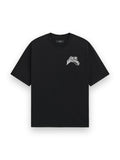 AMIRI HOLLYWOOD LIGHTWEIGHT JERSEY SKATE TEE BLACK