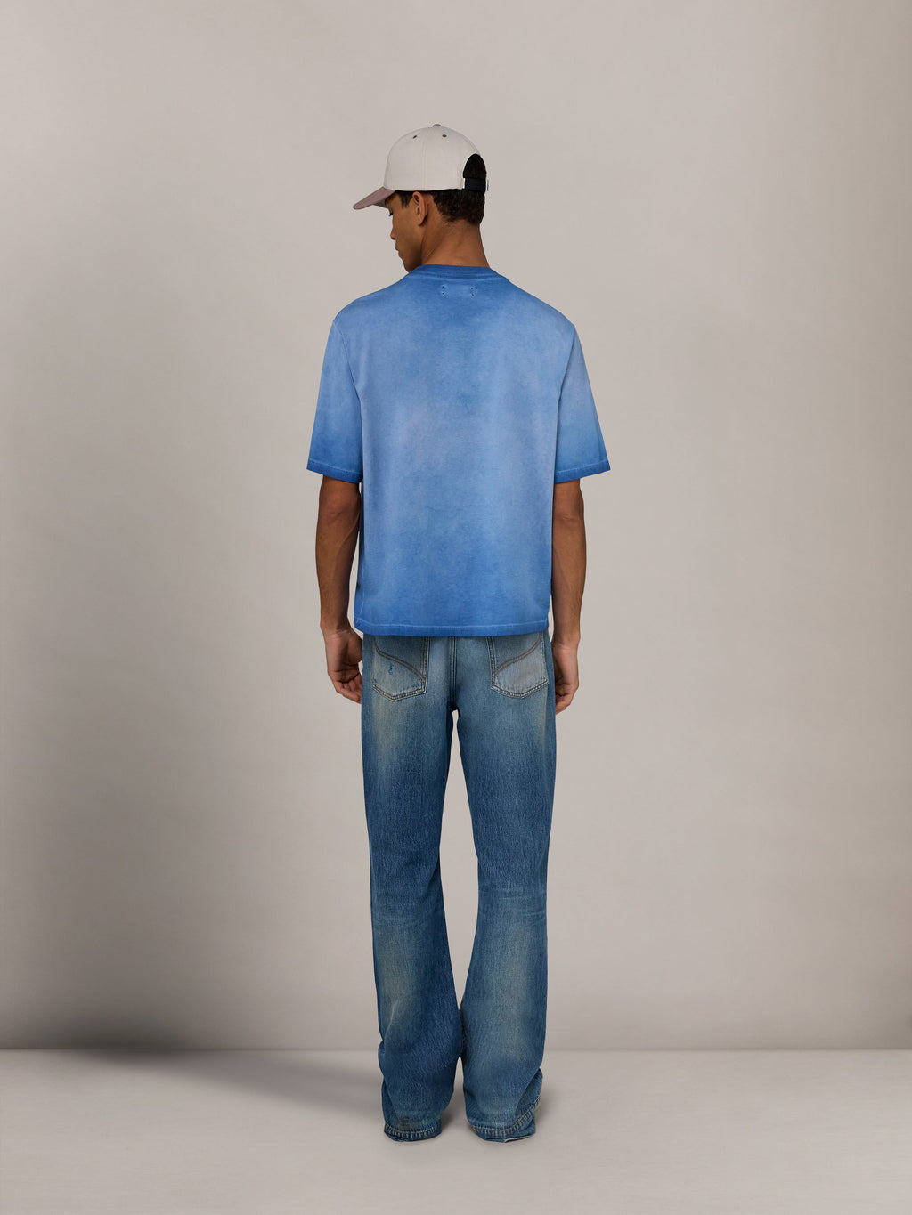 AMIRI SLASH BOOTCUT JEAN DESERT SKY — vista 4