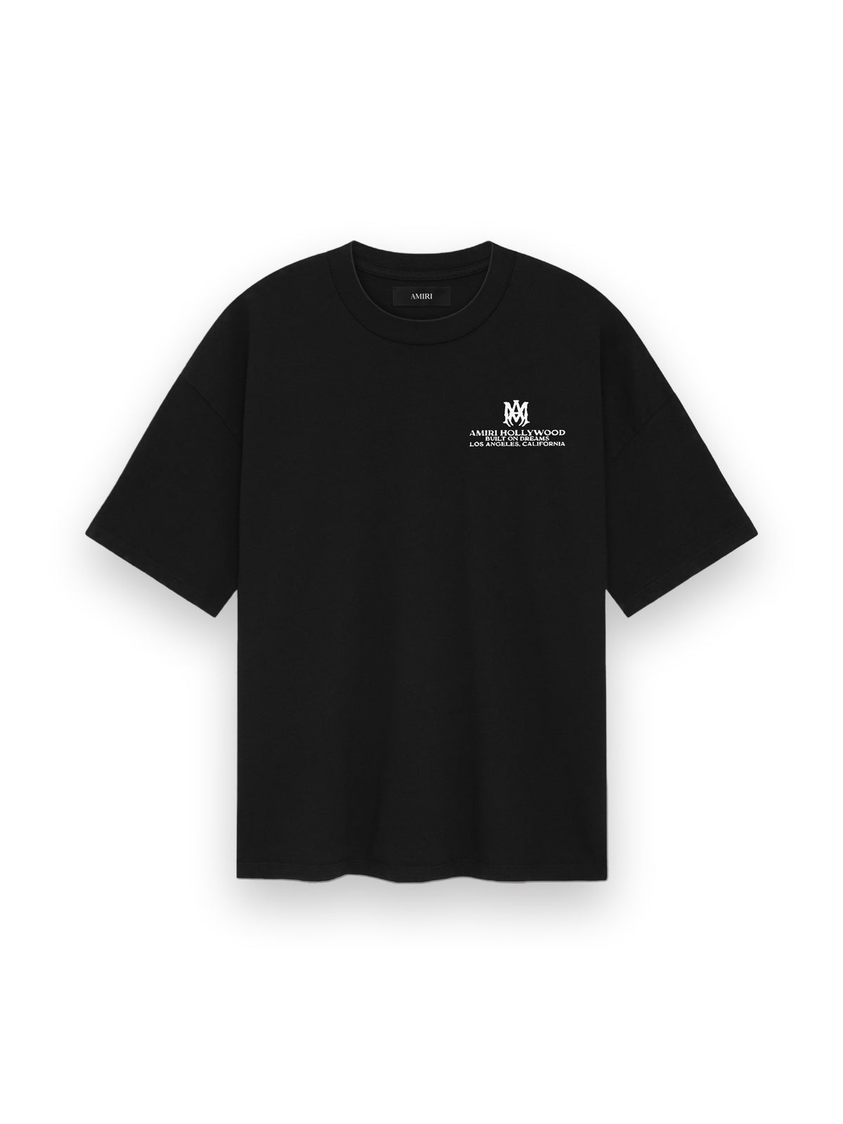 AMIRI BUILT ON DREAMS OVERSIZED TEE BLACK