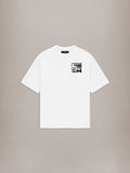 AMIRI DESIGN STUDIO OVERSIZED TEE WHITE