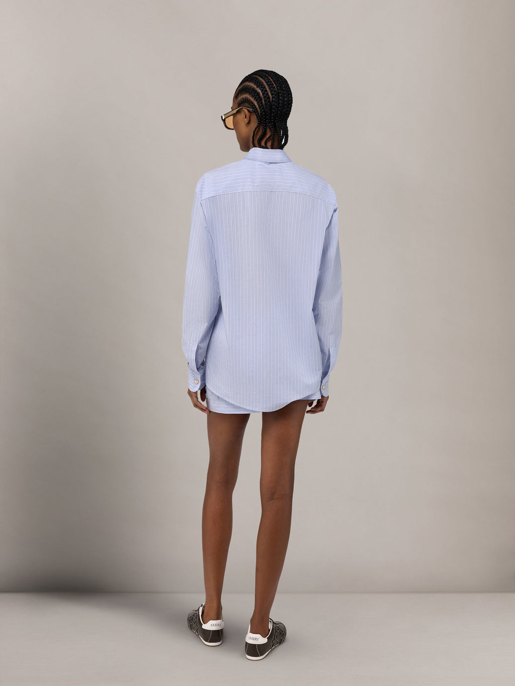 AMIRI STRIPED SHIRT ASHLEY BLUE — vista 4