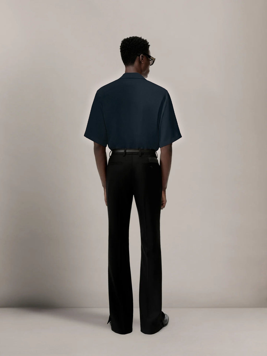 AMIRI CAMP SHIRT NAVY — vista 5