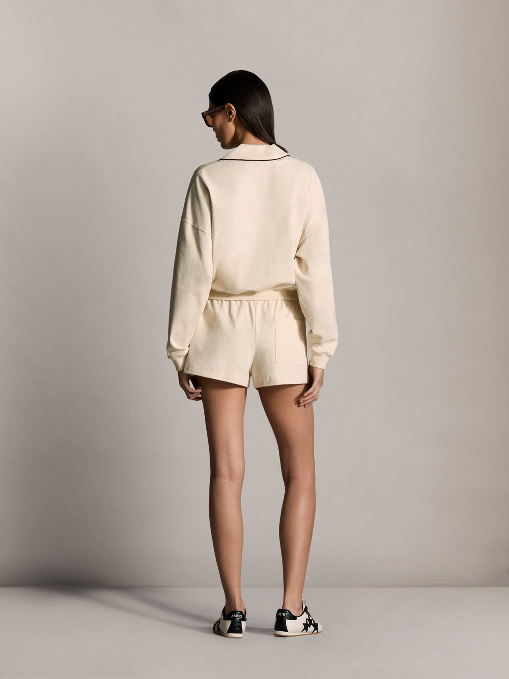 AMIRI COLLEGIATE POLO ALABASTER — vista 4