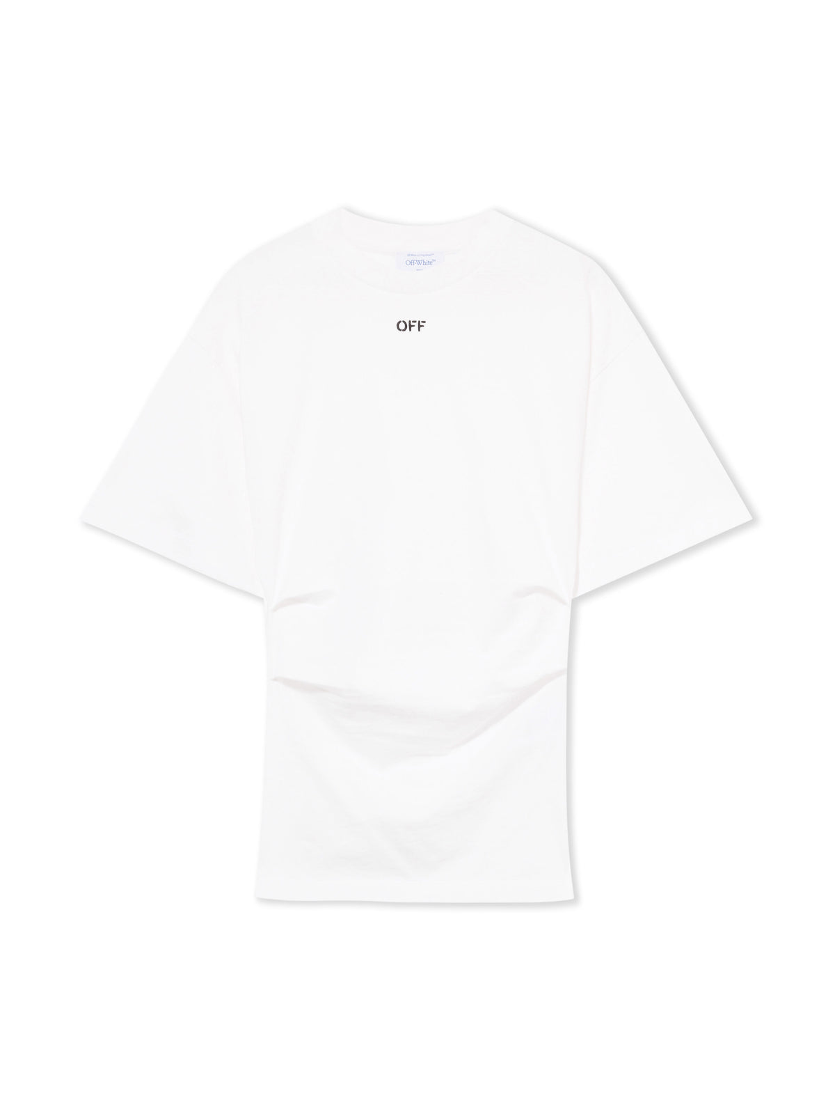 OFF-WHITE OFF STAMP SHOULDER T-SHIRT WHITE-BLACK — vista 2