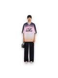 OFF-WHITE DEGRADE SOCCER T-SHIRT BELLINI BLACK