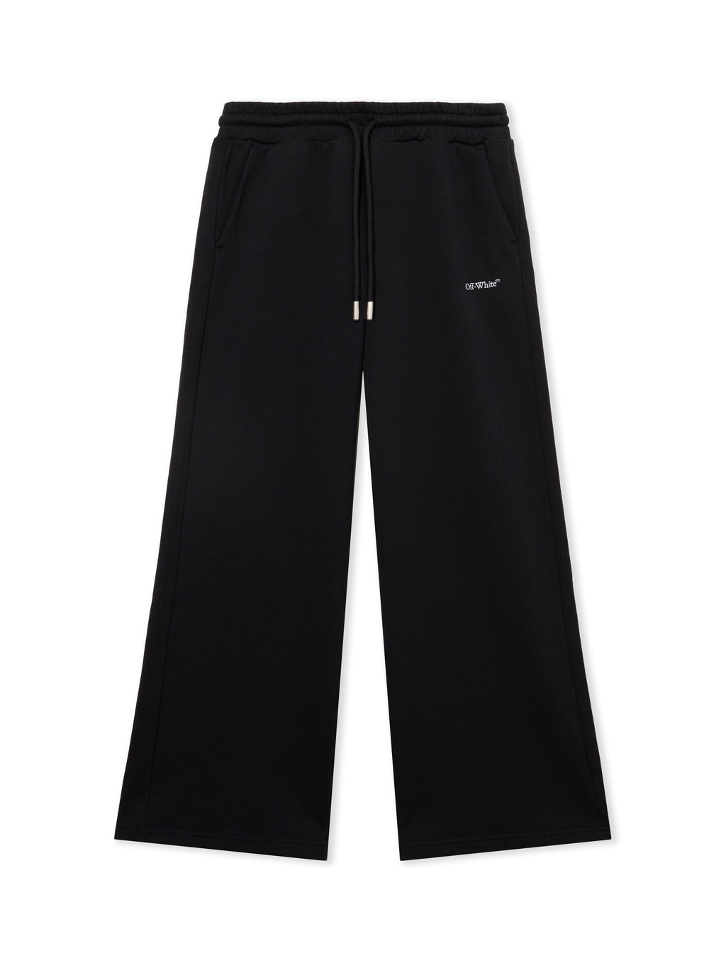 OFF-WHITE BOOKISH LOGO SWEATPANTS BLACK-WHITE — vista 2