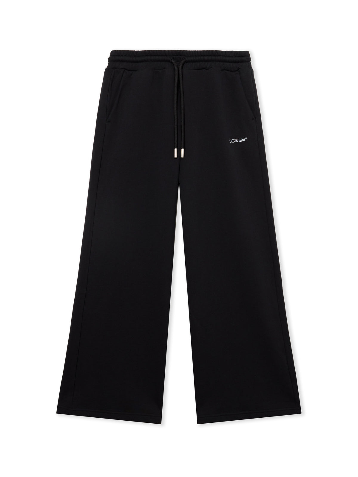 OFF-WHITE BOOKISH LOGO SWEATPANTS BLACK-WHITE — vista 2