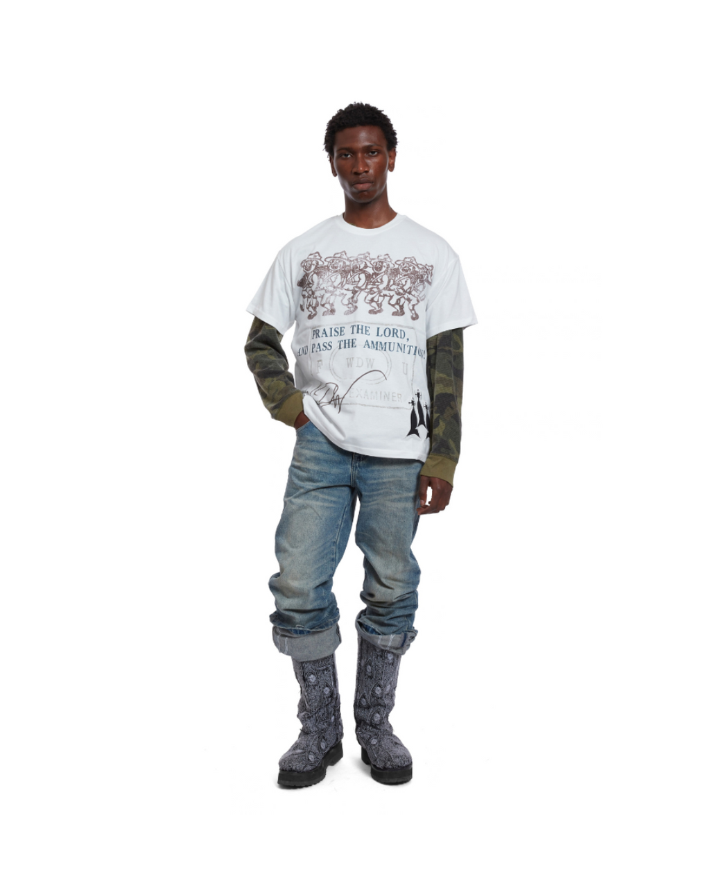 WHO DECIDES WAR POSTAL JERSEY SHORT SLEEVE — vista 2