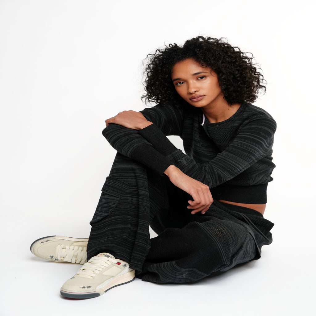 WHO DECIDES WAR TÉLA D’AMORE X JORDAN - WOMEN'S KNIT CARDIGAN — vista 4