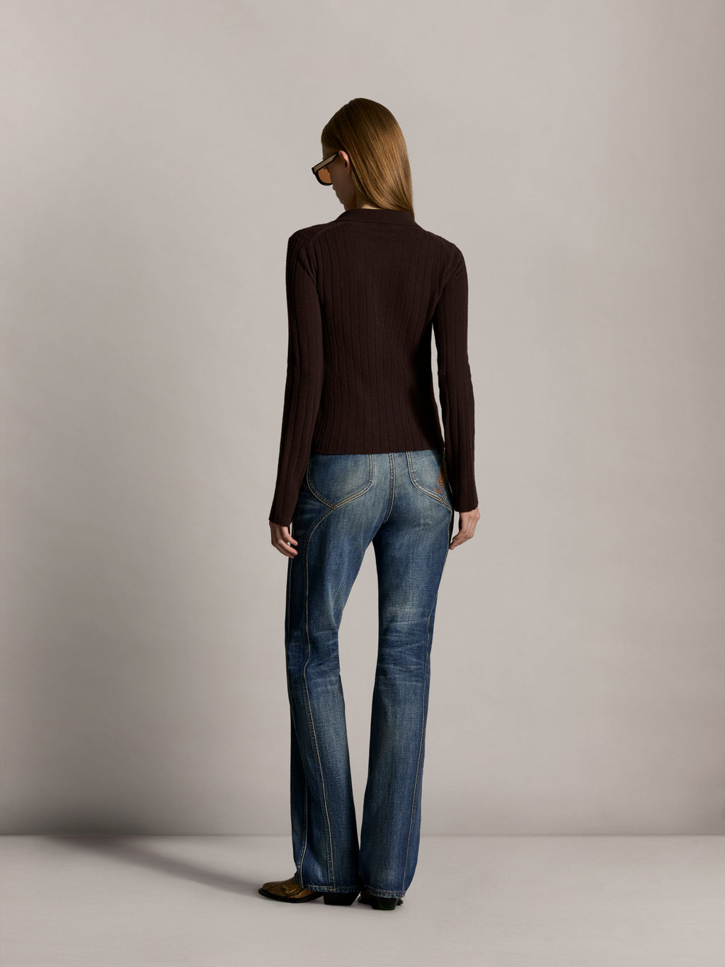 AMIRI VINTAGE CUT JEAN ELECTRIC FADE — vista 4
