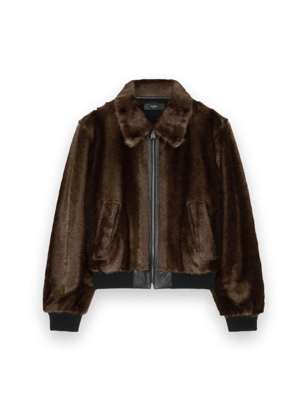 AMIRI FAUX FUR BLOUSON HUSK