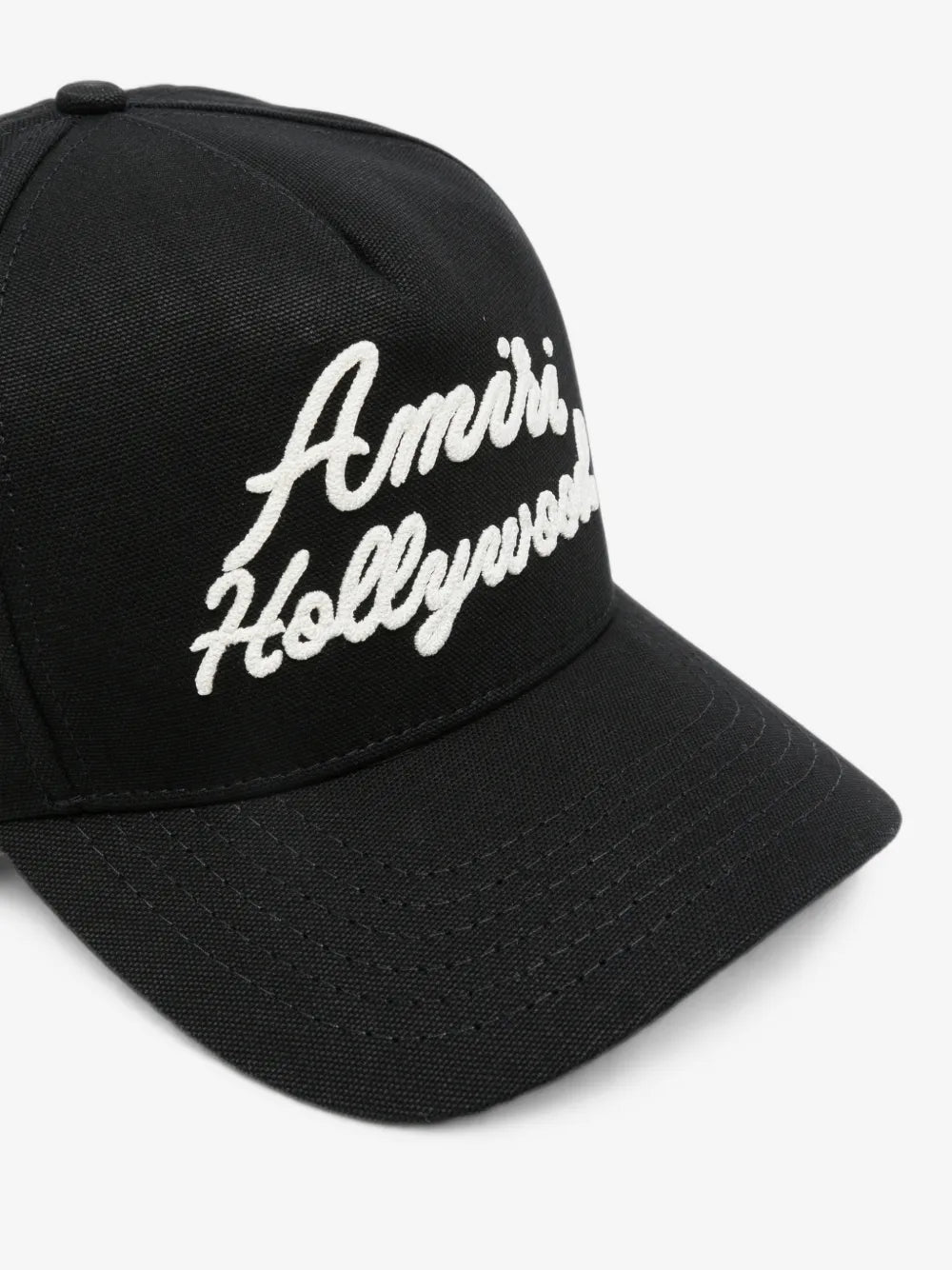 AMIRI HOLLYWOOD CANVAS HAT BLACK