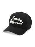 AMIRI HOLLYWOOD CANVAS HAT BLACK