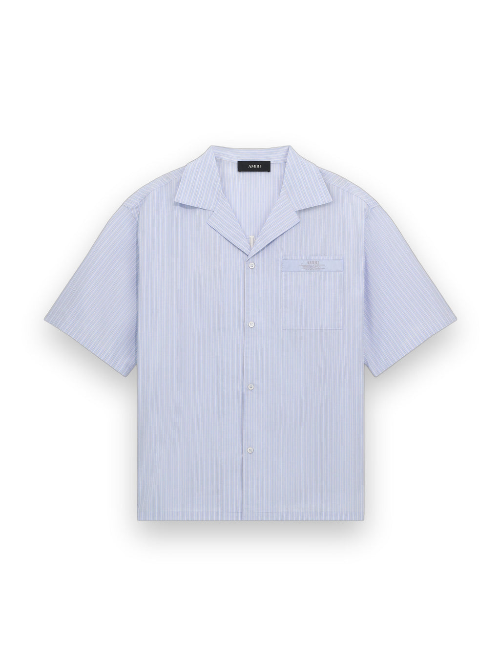 AMIRI SPIRIT BOX CAMP SHIRT ASHLEY BLUE