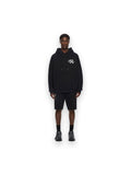 OFF-WHITE STROKE 2 ARROW SKATE HOODIE BLACK