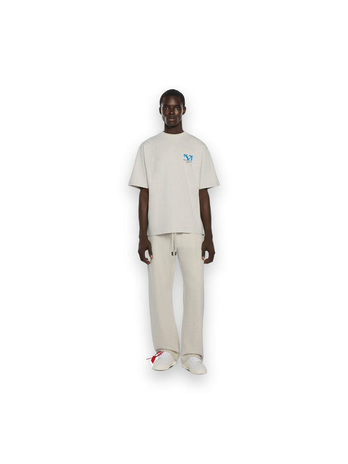 OFF-WHITE HALF ARROW SWEATPANTS GREY MELANGE