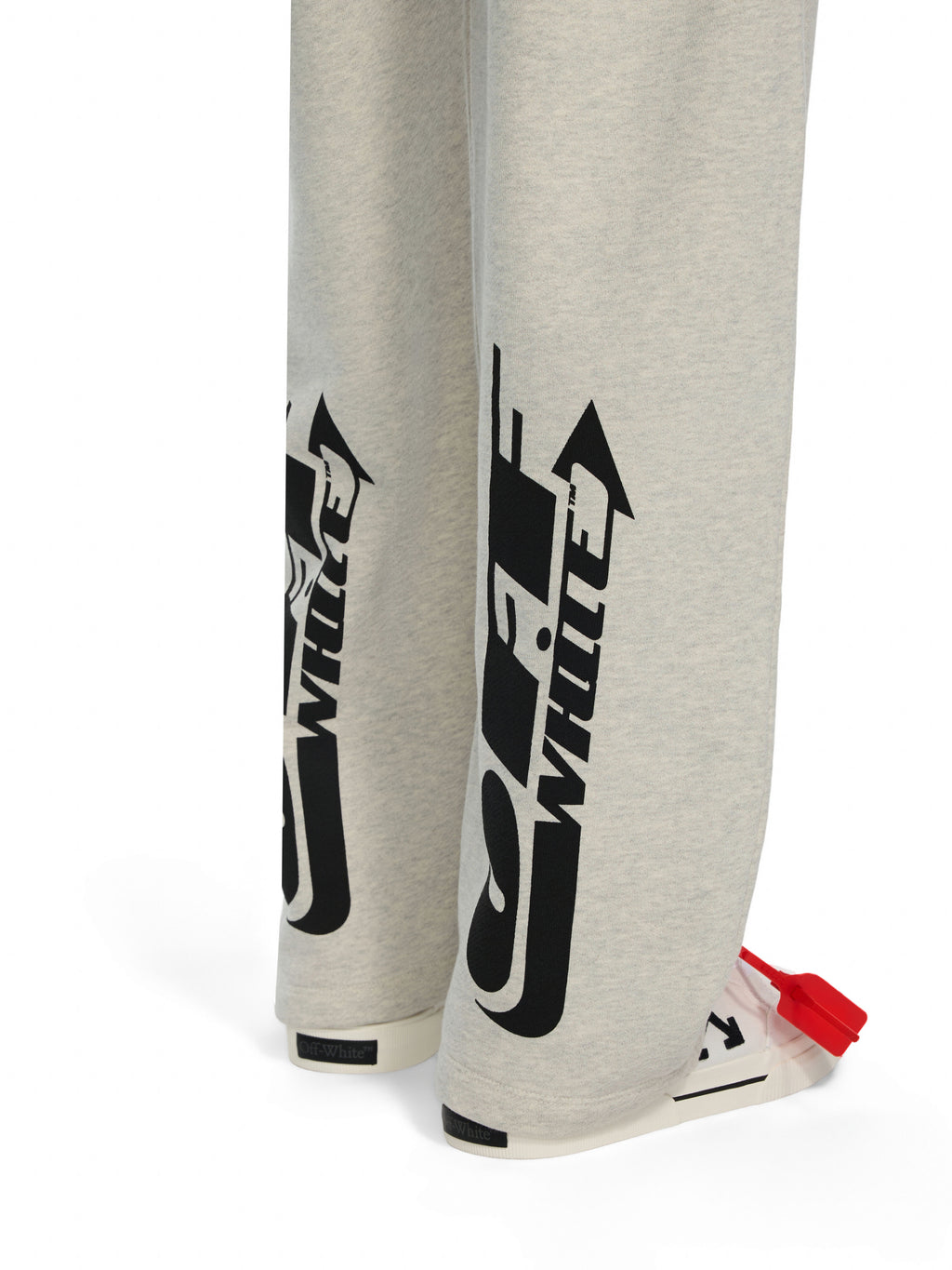 OFF-WHITE HALF ARROW SWEATPANTS GREY MELANGE — vista 5