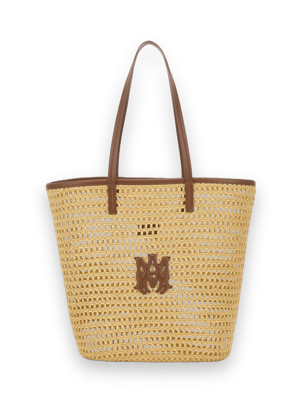 AMIRI MA RAFFIA TOTE NATURAL