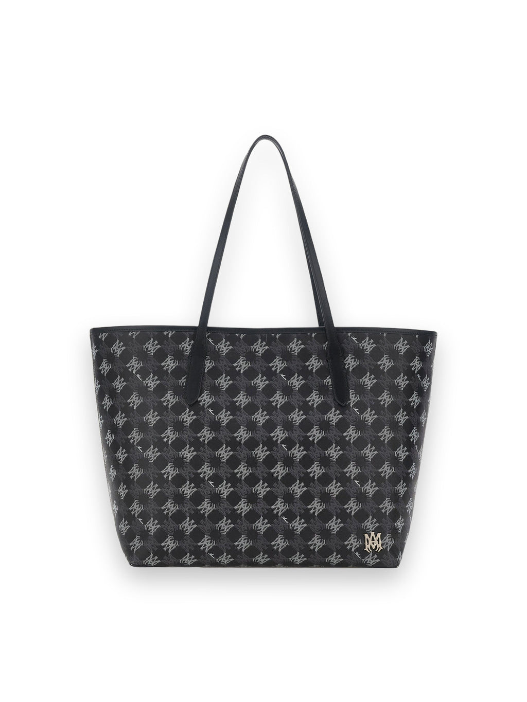 AMIRI MA QUAD CANVAS TOTE BAG BLACK
