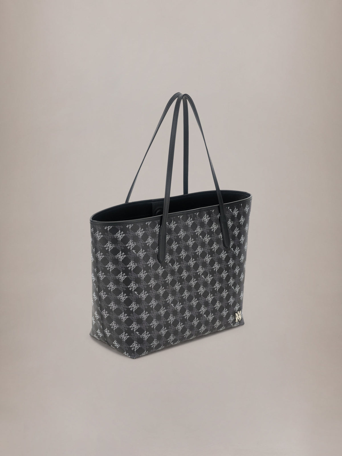 AMIRI MA QUAD CANVAS TOTE BAG BLACK — vista 3