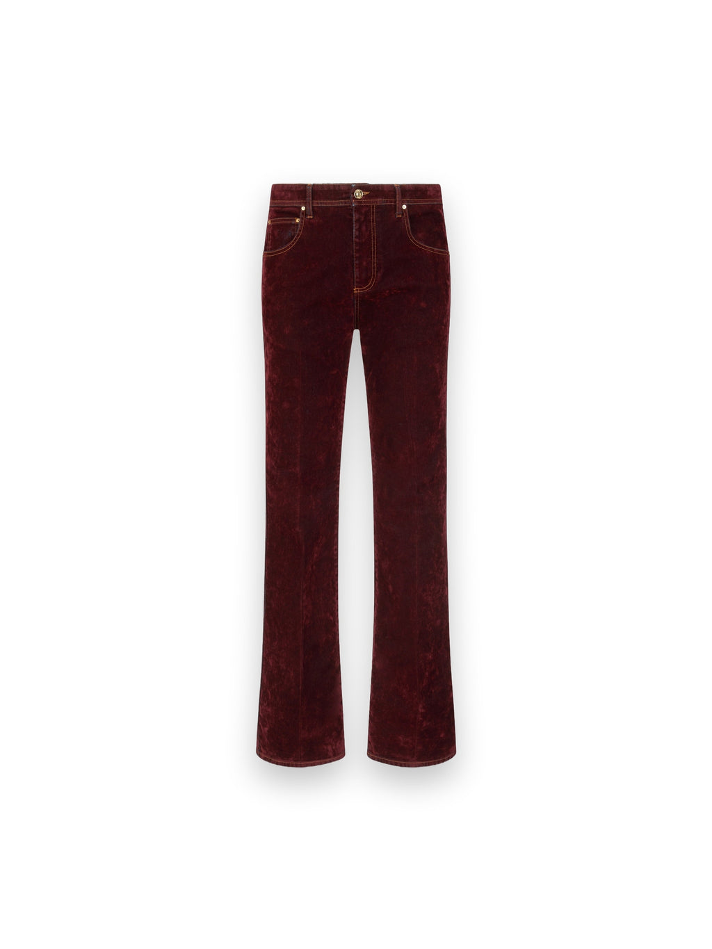 AMIRI VINTAGE CUT FLOCK DENIM JEAN BRICK