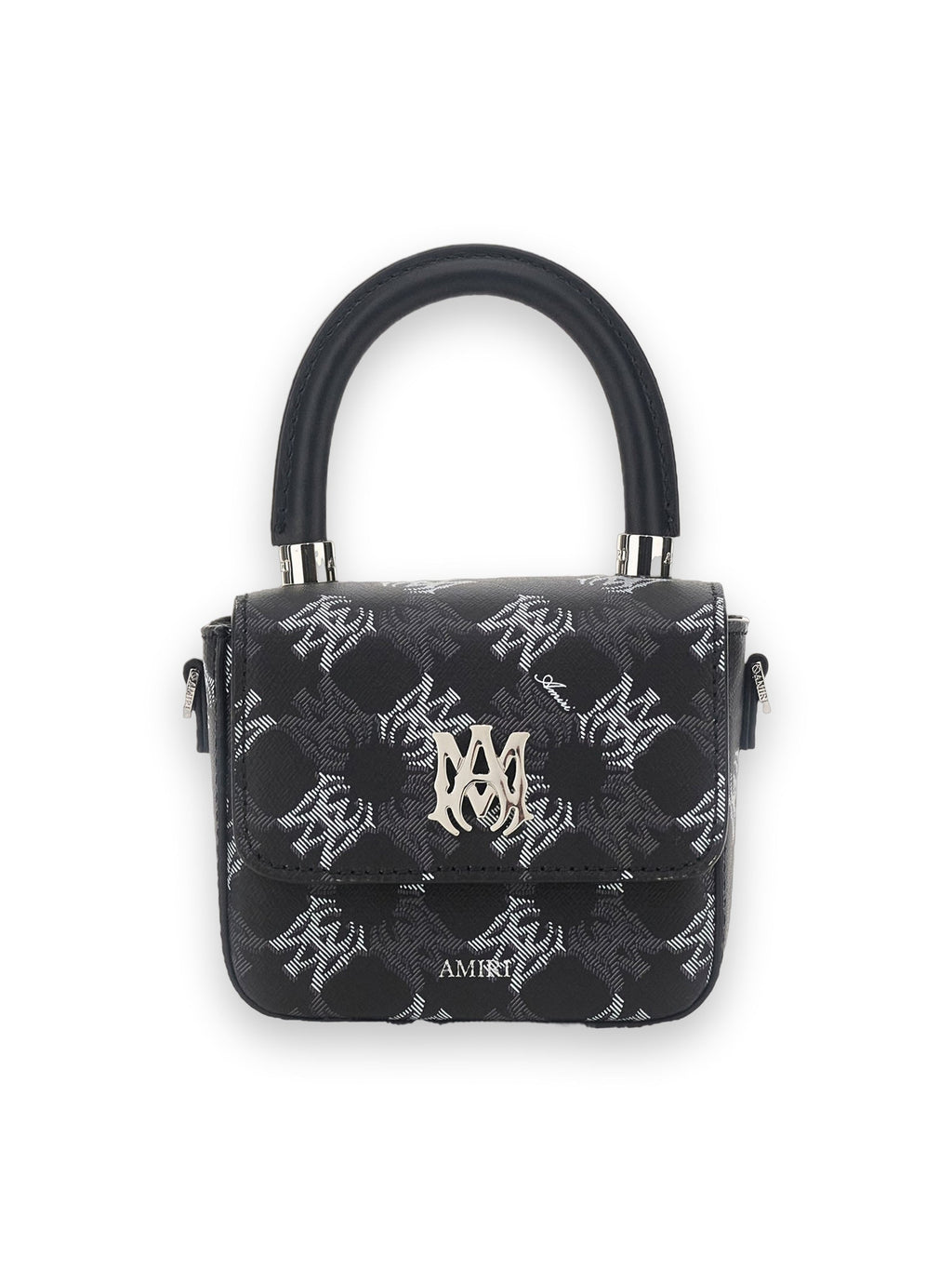 AMIRI MA QUAD CANVAS NANO MA BAG BLACK