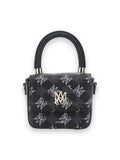 AMIRI MA QUAD CANVAS NANO MA BAG BLACK