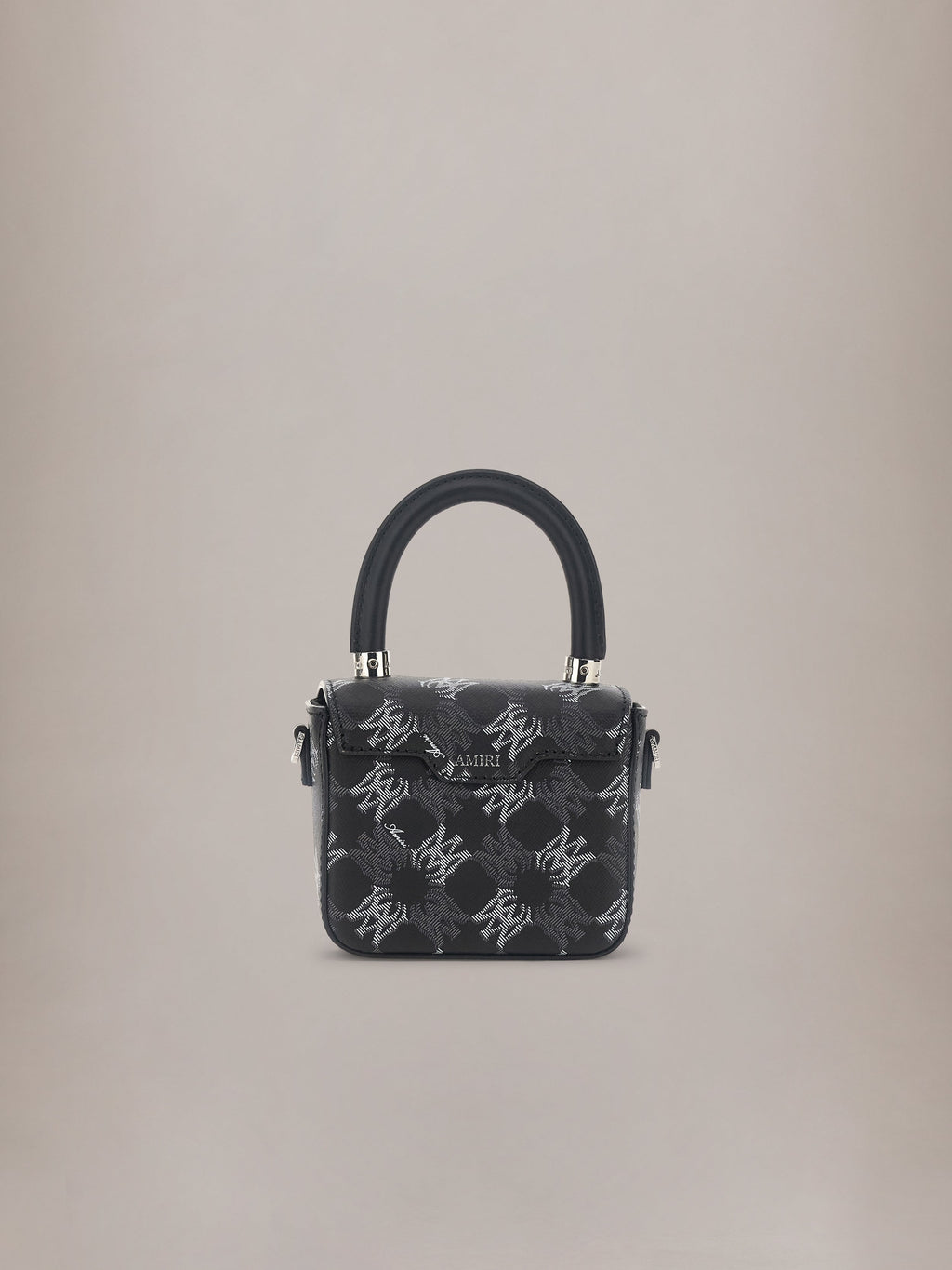 AMIRI MA QUAD CANVAS NANO MA BAG BLACK — vista 2