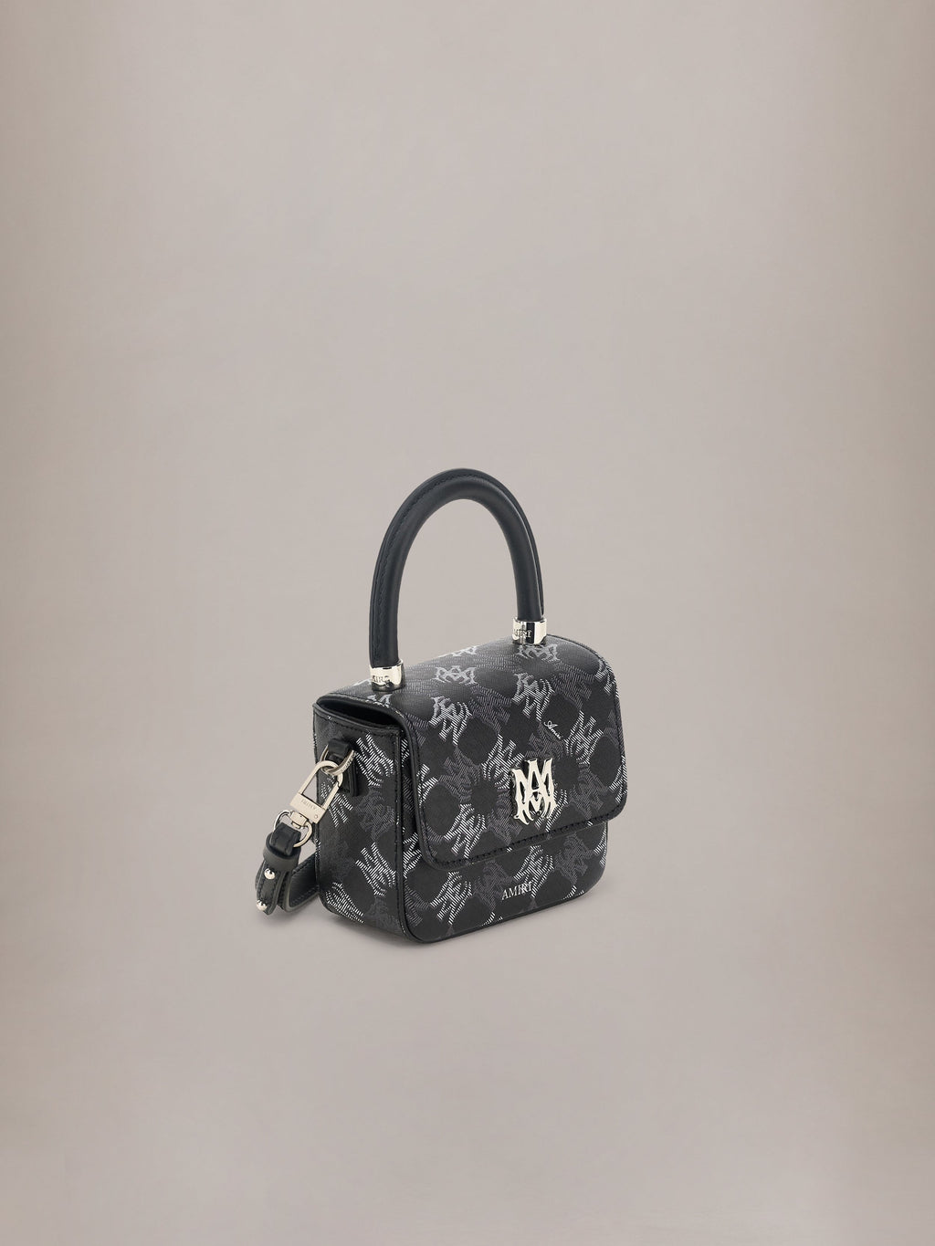 AMIRI MA QUAD CANVAS NANO MA BAG BLACK — vista 3