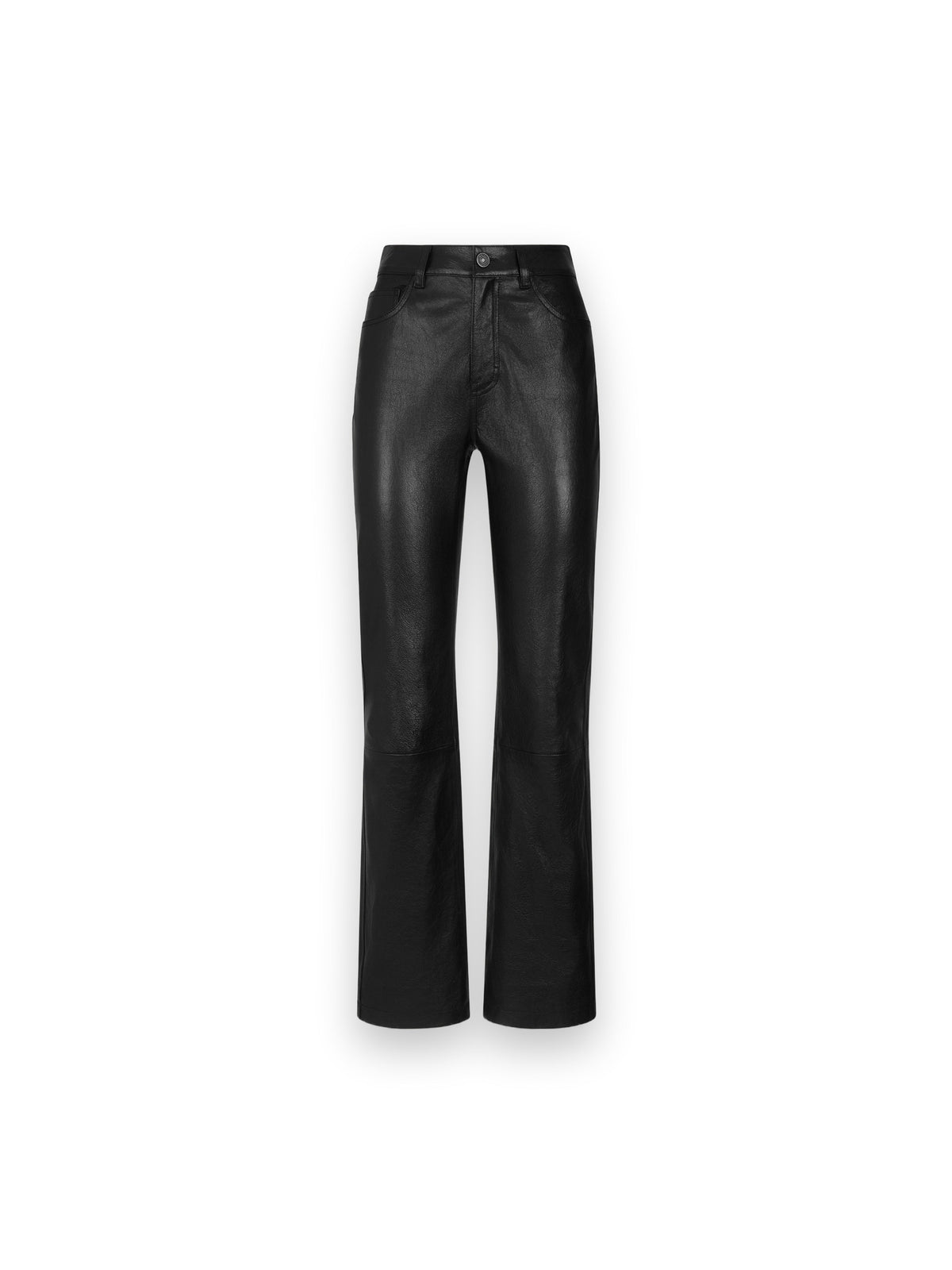 AMIRI VINTAGE CUT LEATHER PANT BLACK