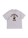 A BATHING APE MAP CAMO COLLEGE TEE BAPE The Hype Company