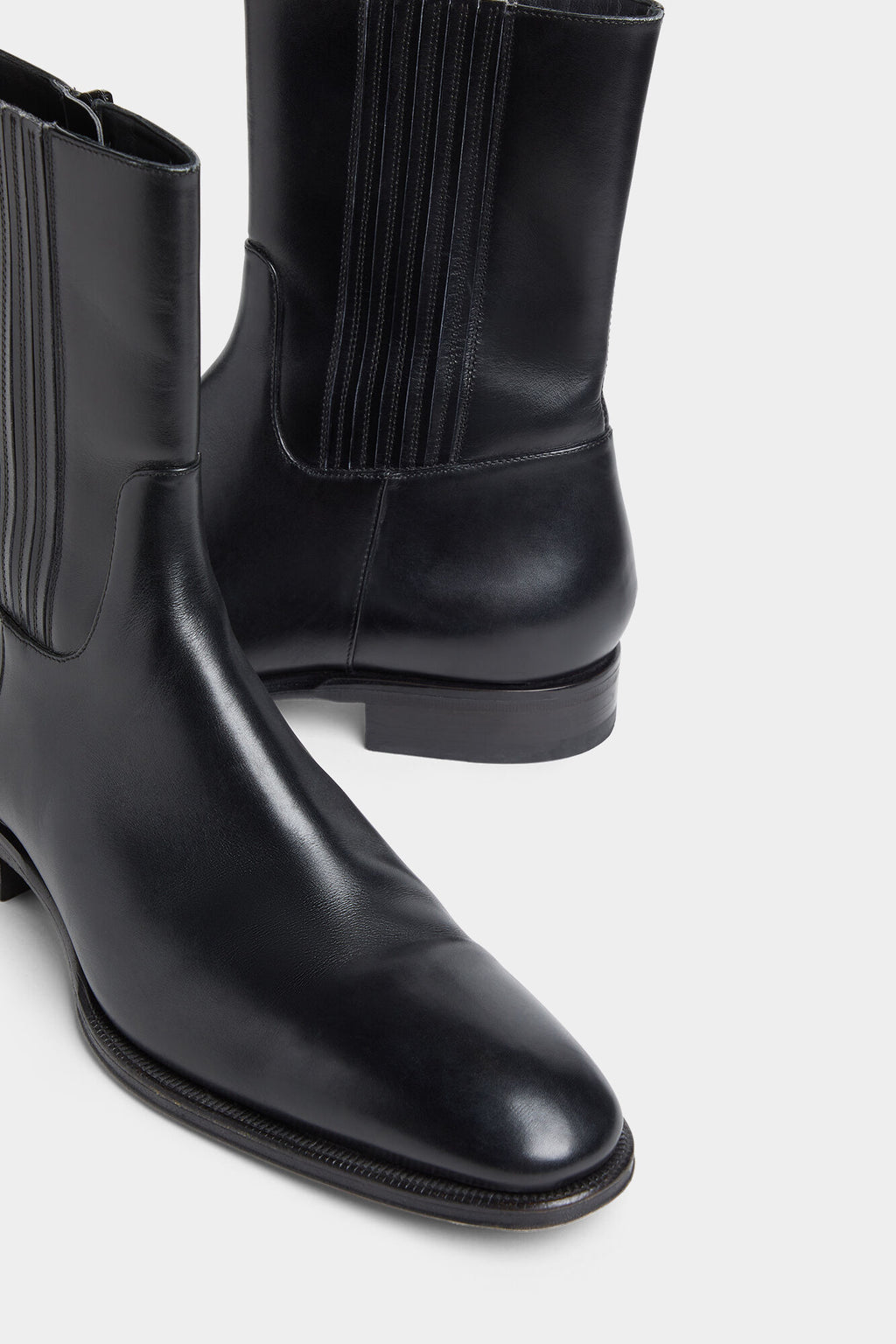 DSQUARED2 D2 CLASSIC FLAT ANKLE BOOT BLACK — vista 4