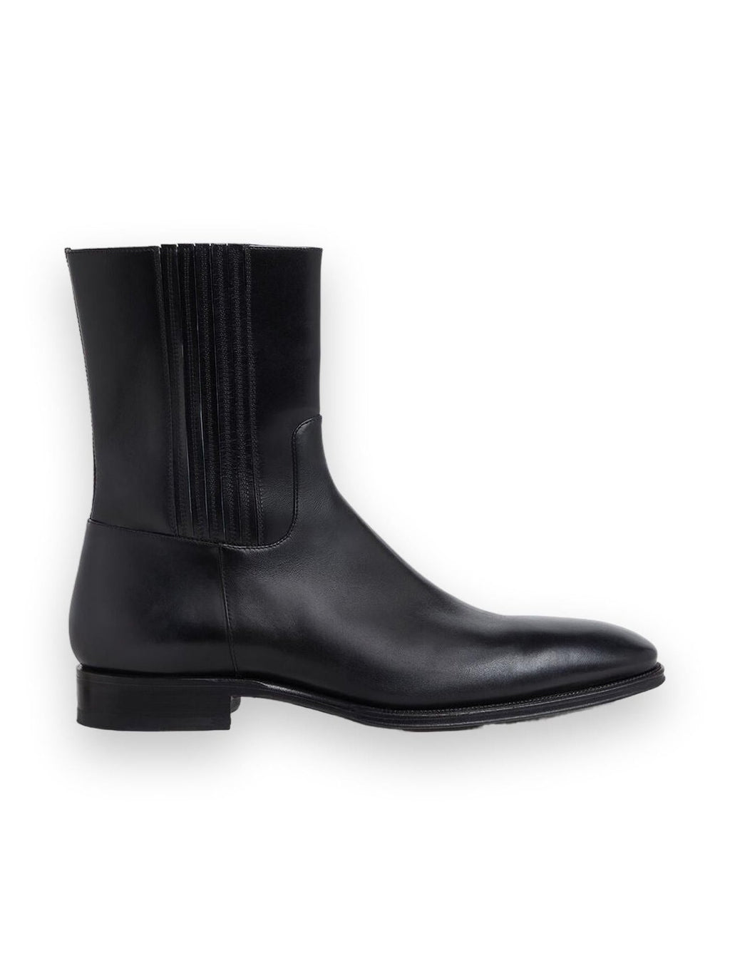 DSQUARED2 D2 CLASSIC FLAT ANKLE BOOT BLACK